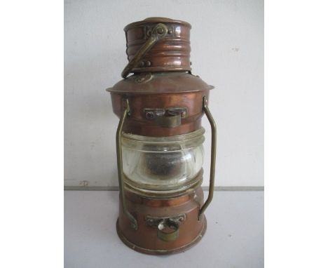 Ships anchor light, approximately 24cm. Top A/F 