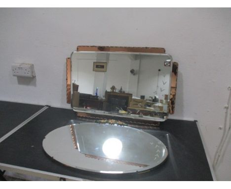 Two vintage mirrors 