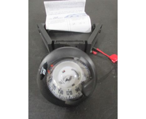 A Plastimo offshore 75 marine compass with fixings