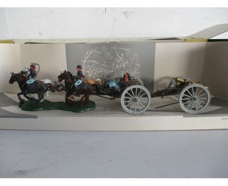 A Britains boxed American civil war gun team and limber