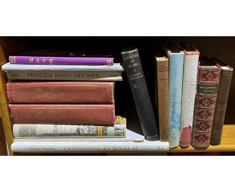 A small collection of books including In Praise of Toadstools volume one by Suzanne Lucas, Letters of Queen Victoria (2 vols)