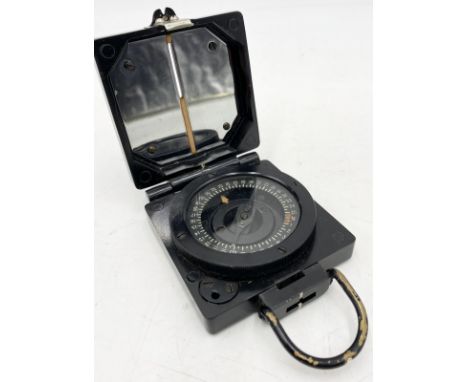 A British Military Mark 1 Magnetic Marching Compass By T.G.Co. Ltd, Marked With The British Broad Arrow, Numbered B309873