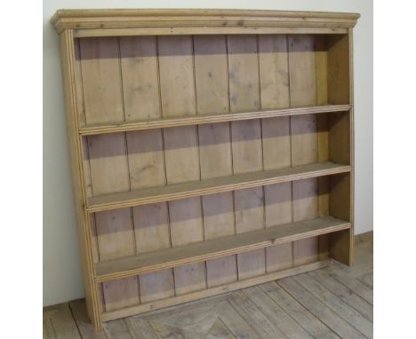 Pine three shelf dresser top 