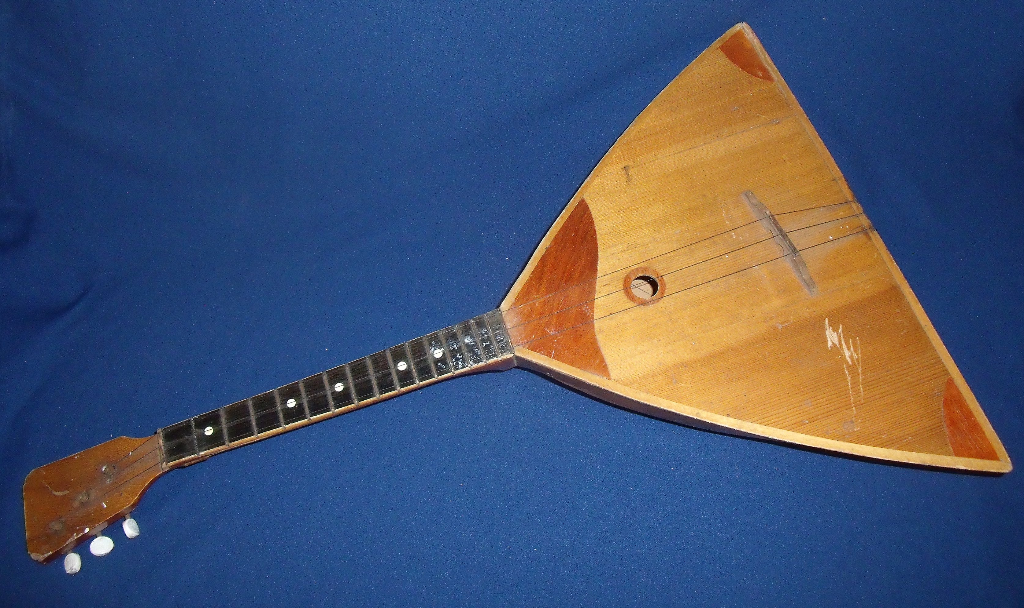 Russian Balalaika Musical Instrument   Original 