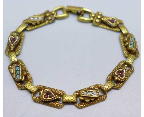 A vintage Goldette New York bracelet 