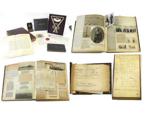 An Interesting Collection of Items Relating to Commander Anthony Bevis Lockhart D.S.C., Royal Navy, (1890-1939), comprising a