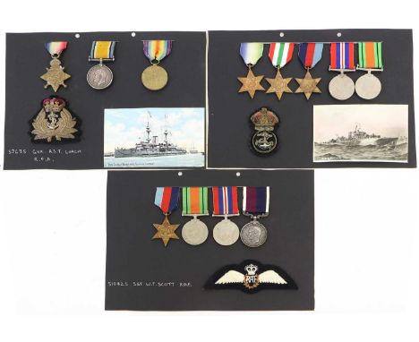 A First World War Trio, awarded to 37635 GNR. A.S.T. LOACH, R.F.A., comprising 1914-15 Star, British War Medal and Victory Me