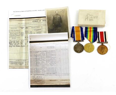 A First World War Pair, awarded to 22873 PTE.W.(Wilson) ORMSTON, A.CYC.CORPS., comprising British War Medal and Victory Medal