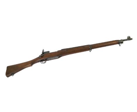 A Deactivated Second World War US Manufactured P14 .303 Bolt Action Rifle, no.W139785, with matching numbers on the bolt and 