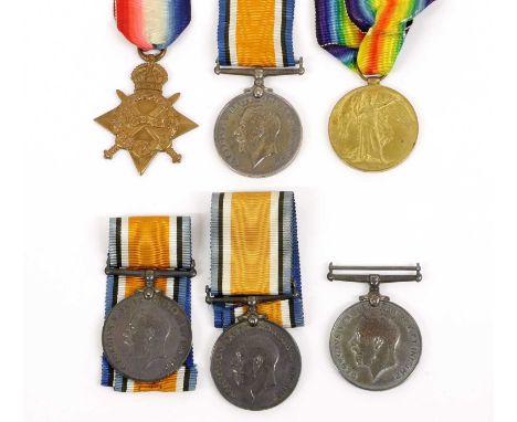 A First World War Trio, awarded to 49016 DVR:A.CORNELL. R.F.A., comprising 1914-15 Star, British War Medal and Victory Medal;