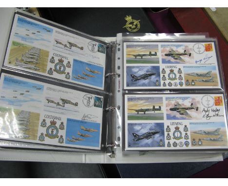 An Album of Eighty Five Plus RAF Station Covers, including Cranwell, Wittering Waddington, Northolt, Biggin Hill, many signed