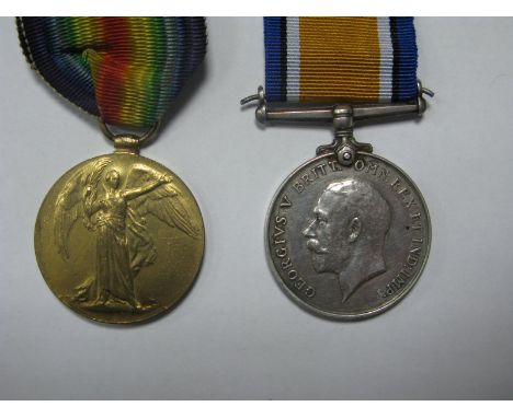 A WWI War Medal, to 187270 W. Carrol Able Seaman Royal Navy, WWI Victory Medal to K-38245 R. Ellis Stoker - Royal Navy. 