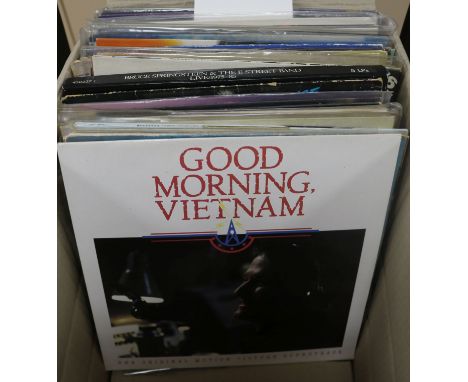 A collection of 50 mixed Rock and Pop LPs to include George Michael, Stevie Wonder, Madonna etc Paul McCartney - McCartney 2D