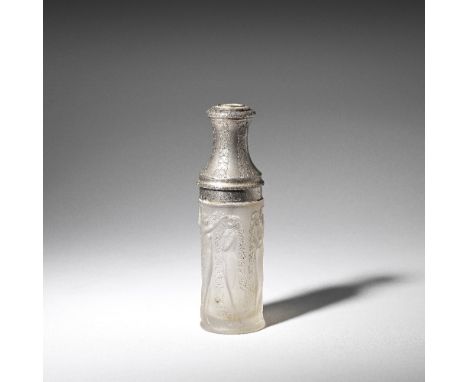 René Lalique for Marcas et Bardel'Figurines Drapées Dansant' atomiser, designed 1924Clear and frosted glass, with silvered me