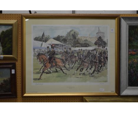 The Royal Windsor Horse Show limited edition colour print.