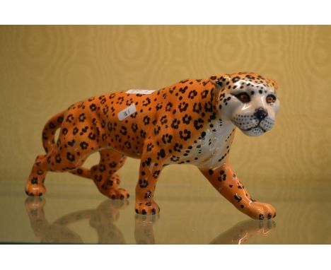 A Beswick model of a leopard.