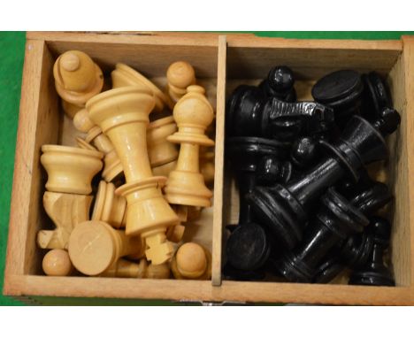 Chess pieces.