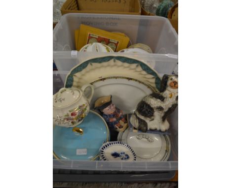 Decorative and household china to include Royal Worcester Evesham.