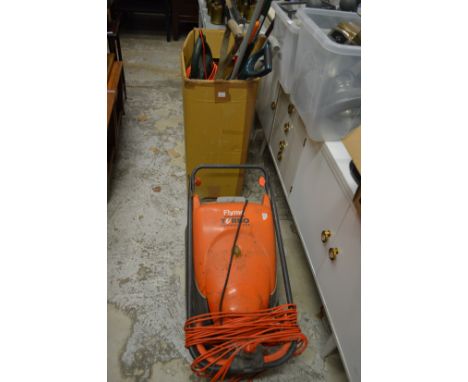 Gardening tools, a Flymo etc.