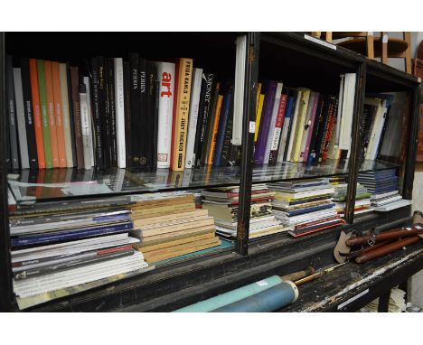 A large quantity of art and antique reference books, auction catalogues etc.