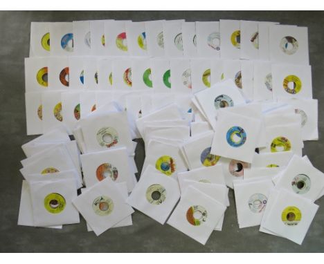 OVER 120 REGGAE SINGLES - MAINLY JAMAICAN LABELS, artists include Morgan Heritage, Buju Banton, Everton Chambers, Bounty Kill