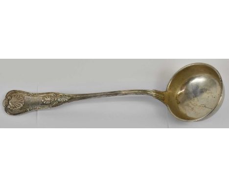 An 800 grade silver ladle, approx 8.5ozt/278.5g.