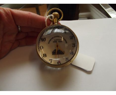 Paperweight clock