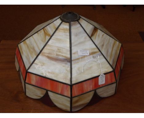 Tiffany style glass lamp shade