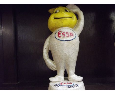 Cast iron Esso figure