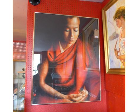 Limited Edition Lithograph with seal, Alexander Herman 110 x 85cm 