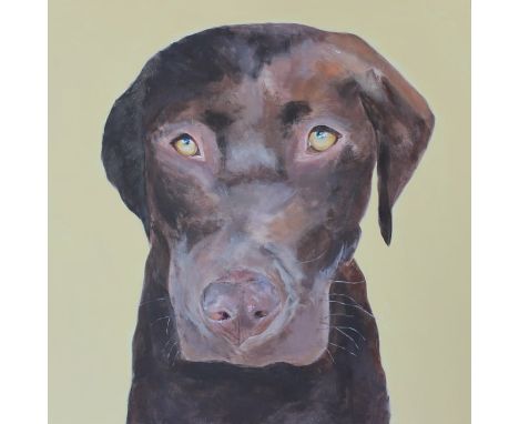 Unframed.&nbsp;Acrylic on canvas. 1000mm x 1000mm x 40mm
ARTIST STATEMENT: A portrait of my dog painted during my year 12 exa