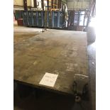 84" x 170" x 2-1/4" Thick x 30" Tall Work Table (NO CONTENTS)