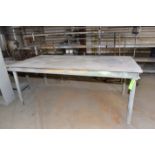 48" x 96" x 39" Steel Work Bench