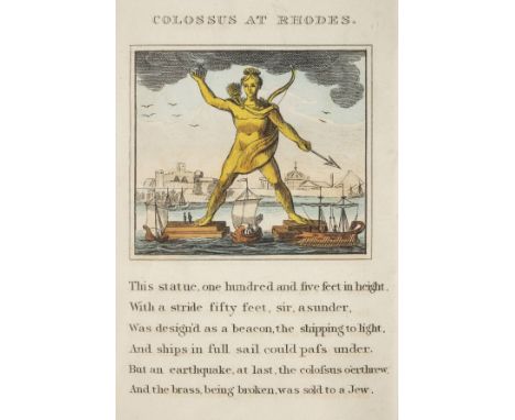 Harris (J., pub.). Wonders! Descriptive of Some of the Most Remarkable of Nature and Art..., 2nd edition, 1823, printed on on