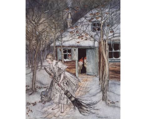Rackham (Arthur, illustrator). Little Brother & Little Sisiter and Other Tales by the Brothers Grimm, 1917, 13 tipped-in colo