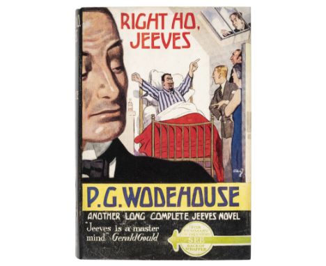 Wodehouse (P.G.). Right Ho, Jeeves, 1st edition, 1934, advertisements at rear, a few light spots, original cloth (spine a lit
