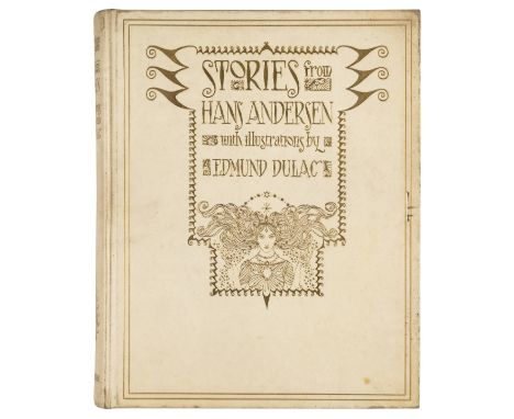 Dulac (Edmund, illustrator). Stories from Hans Andersen, Hodder & Stoughton, 1911, 28 tipped-in colour plates, patterned endp