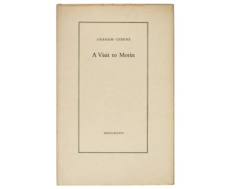 Greene (Graham). A Visit to Morin, 1st edition, 1959, one or two light spots to endpapers, original cloth, dust jacket, sligh