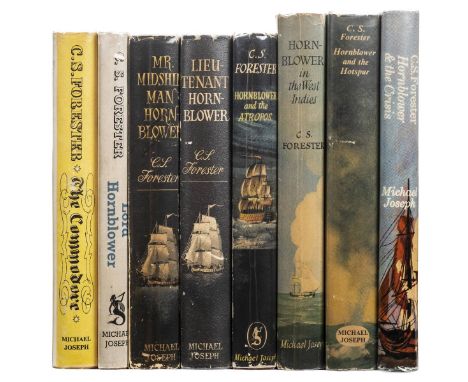 Forester (C.S.). The Commodore, 1945; Lord Hornblower, 1946; Mr. Midshipman Hornblower, 1950; Lieutenant Hornblower, 1952; Ho
