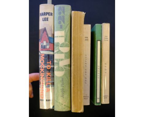 Lee (Harper). To Kill a Mockingbird, 1st UK edition, 1960, bookseller ticket to front pastedown, original red cloth, price-cl