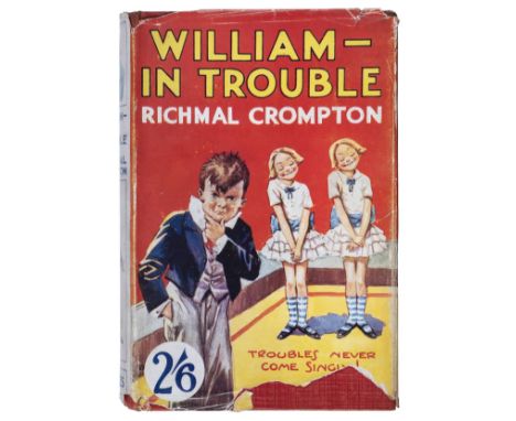 Crompton (Richmal). William - In Trouble, 1st edition, [1927], illustrations by Thomas Henry, some light spotting, contempora