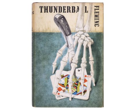 Fleming (Ian). Thunderball, 1st edition, 1961, a few light spots to fore edges, original cloth, dust jacket, spine slightly t