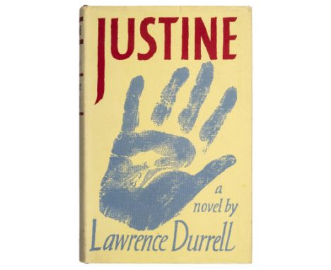 Durrell (Lawrence). Justine, 1st edition, 1957, a few light spots to endpapers and fore edges, top edge blue, original cloth,