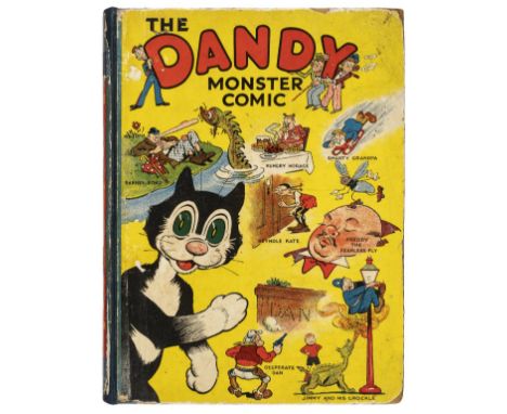 Dandy. The Dandy Monster Comic, No. 1, D.C. Thomson, [1939],  monotone and duotone illustrations throughout, signature to own