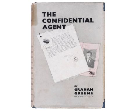 Greene (Graham). The Confidential Agent, 1st edition, 1939, some light spotting, usual toning to endpapers, original blue clo
