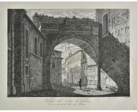*Italy. A mixed collection of approximately eighty-five engravings 18th & 19th century, engraved topographical views, portrai