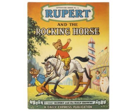 Rupert Bear. A complete set of the Adventure Series, Nos. 1-50, 1948-63,  colour illustrations throughout, original colour pi