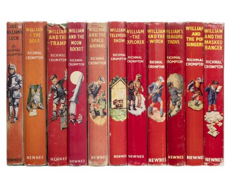 Crompton (Richmal). Just William's Luck, 1948; William the Bold, 1950; William and the Tramp, 1952; William and the Moon Rock