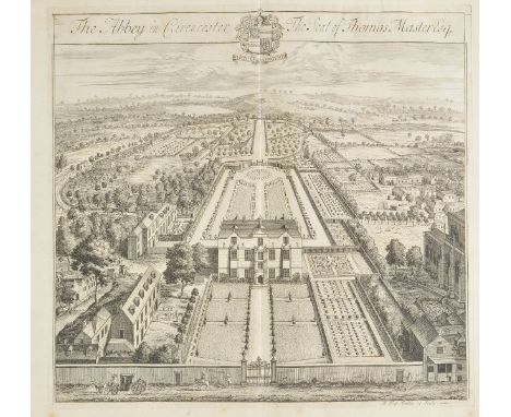 Atkyns (Sir Robert). The Ancient and Present State of Glocestershire, 1st edition, 1712,  portrait frontispiece, eight untitl