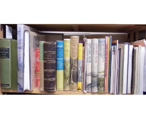 Lear (Edward). Letters of Edward Lear to Chichester Fortescue, Lord Carlingford, and Frances Countess Waldegrave, & Later Let
